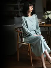 江南スタイルの女性用ハイウエストAラインスカート【春夏用・通勤・漢民族スタイル】