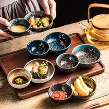 レトロ和風小鉢【火鍋用・調味料・寿司盛り付け・親子丼スタイル】