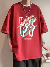 夏用 メンズ 半袖Tシャツ【綿素材・ゆったりフィット・カジュアル黒白グラフィック】