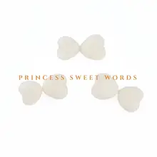 4cm 羊毛フェルト ハート型クリスマスリース【韓国風 デコレーション用 花盒・装飾アクセサリー】