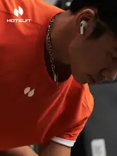 HOTSUIT 吸湿速乾 メンズトレーニング Tシャツ【短袖・ストレッチ・プロフェッショナルトレーニング用】