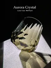 K9水晶製の千棱鏡デザインウィスキーグラス【無鉛・手作り・ペア用】（セットアップ対応）