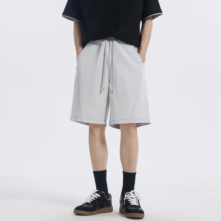 ハーフパンツ メンズ 無地 シンプル カジュアル 上品 着回し 快適 おしゃれ 夏