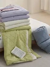 夏用薄手コットン布団【抗菌・通気性・洗濯可能・涼感】