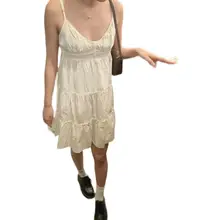 Brandy BM アリアンナ同款 キャミソールワンピース【夏用・ケーキスカート・可愛いデザイン】