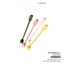 シリコンスプーン ロングハンドル コーヒーかき混ぜ ジャムすくい バターナイフ 製菓 キッチン 「Tlife Paddle」