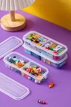 クリア 収納ケース ミニチュア 食玩 フィギュア 卓上 ガチャ ブラインドボックス 展示ケース
