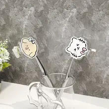 アクリル製 旅行用歯ブラシ収納ホルダー【防塵カバー・可愛いデザイン・歯ブラシキャップ】