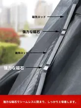 SUV用トランク防虫ネット【尾門蚊帳・ビジネス車両・プライバシー保護】