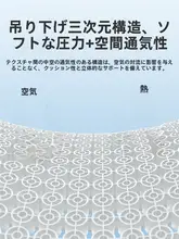 お尻クッション ジェル ハニカム構造 通気性 ひんやり 冷却 オフィス用 車用 夏用