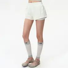 速乾性ショートパンツ【女性用・ランニング・ヨガ・ピラティス・トレーニングウェア・バドミントン対応】（セットアップ対応）