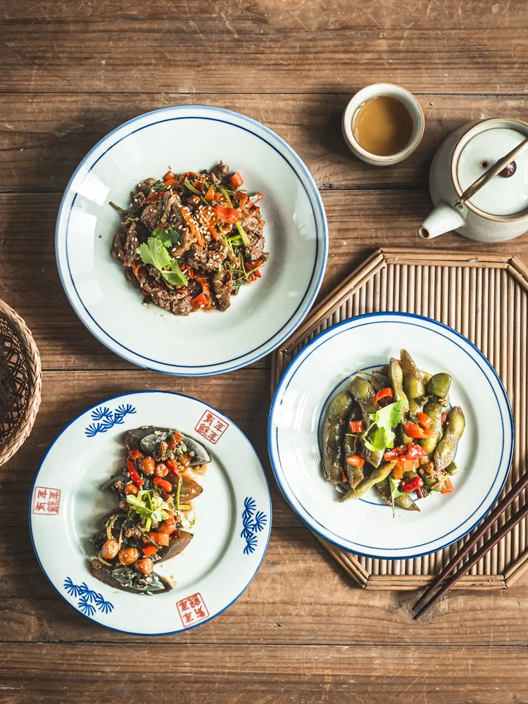 陶製浅皿：精緻設計の涼菜用平皿が家庭食事にどう活用されるか