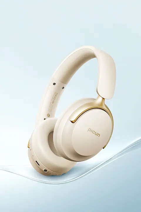 ノイズキャンセリング機能付きワイヤレスヘッドフォン【ゲーム用・Bluetooth・高音質】