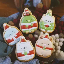 クリスマスクッキー型【かわいいサンタや生物デザイン・手土産用・動画チュートリアル付き】