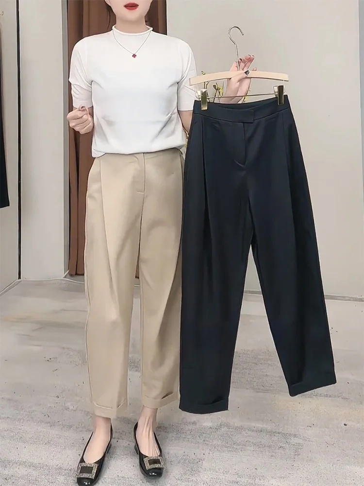 春コーデの基本を徹底解説｜梨型体型向けハイウエストパンツの選び方