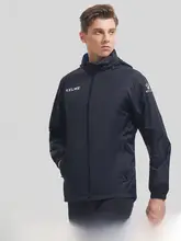 KELME 男性用防水スポーツウィンドブレーカー【秋冬用・アウトドア・ランニング・トレーニング対応】