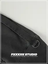 オリジナル ワークジャケット メンズ チェック柄 スタンドカラー 大型ポケット ウォッシュ加工 ヴィンテージ アメリカン風 ストリート 秋 冬「FXK」