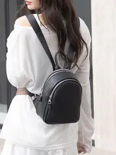 軽量デザインのレディースリュックサック【本革・ミニサイズ・多機能ポケット】