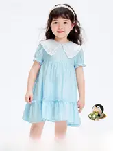 子供用夏ワンピース【可愛いパフスリーブ・プリンセススタイル・おしゃれデザイン】