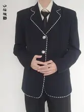 学生向け カジュアルブレザー【学院風・スリムフィット・卒業式対応】