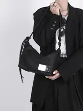 オリジナルデザインの結びひもショルダーバッグ【トートバッグ・女性用・斜め掛け】
