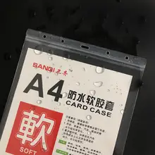透明A4サイズ防水ソフトケース【A3業務許可証ケース・A5ファイルバッグ・A6カードケース・勤務証明書用】