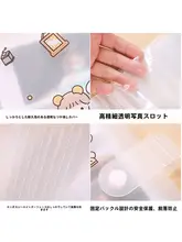 アルバム 四角グリッド 9アルバム 小カード 記念写真 ストレージ ポストカード カードアルバム 3/4/6/7インチ