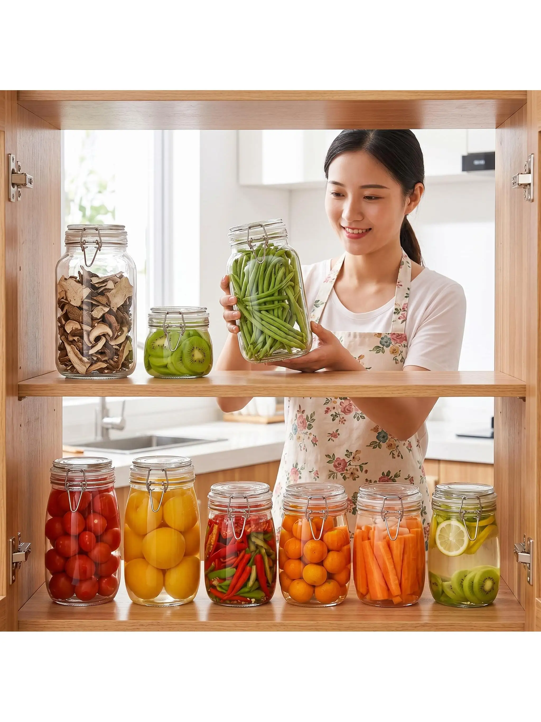 密閉ガラス食品瓶：多用途家庭ストレージの実用性と密封性能解析
