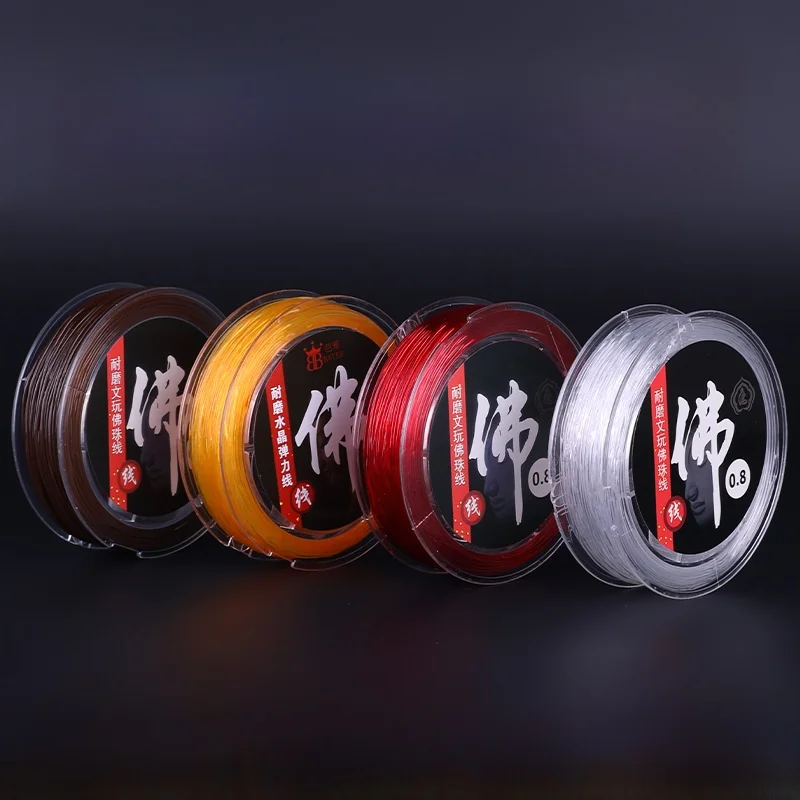 透明感のあるクリスタル赤色ビーズブレスレット：初心者でも簡単なDIYアクセサリー作り方