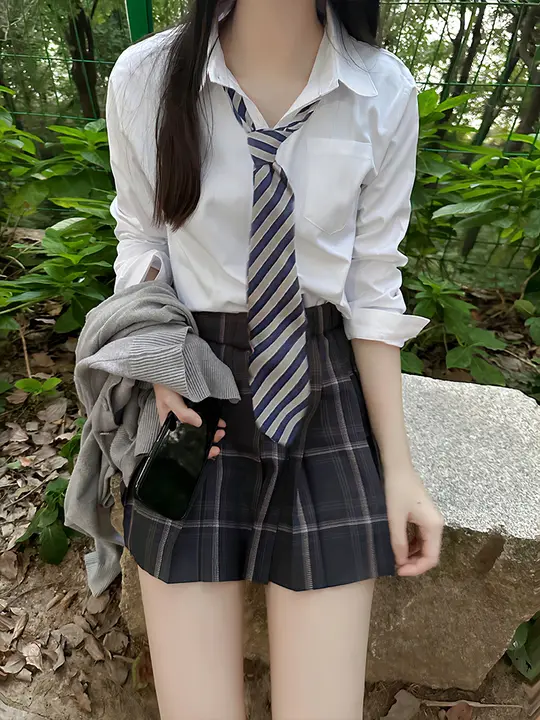 白色JKシャツ【長袖・秋冬用・基本アイテム】