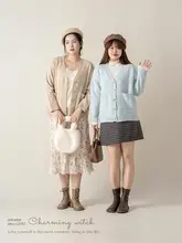 春季用 ニットカーディガン レディース 大きいサイズ【ソフトな雲のような白色・体型カバー・ファッション】