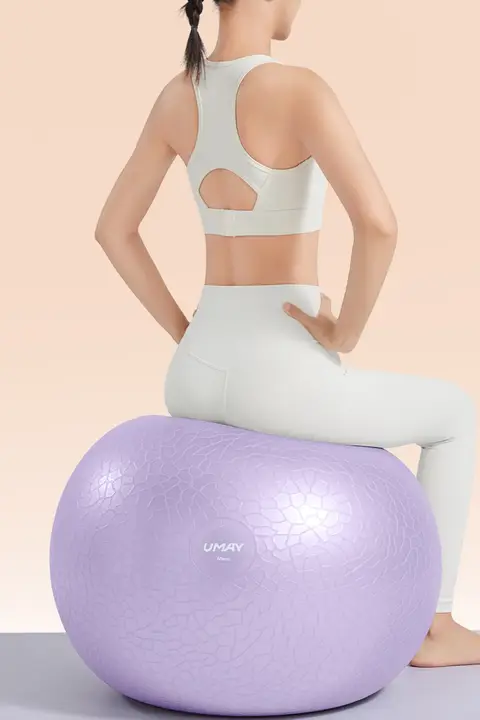 umay フィットネス用ヨガボール【成人用・産後トレーニング・妊婦対応】（セットアップ対応）