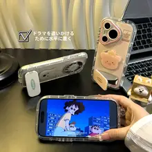 かわいい豚キャラクターのスマートフォンケース【iPhone・Android対応・保護カバー】