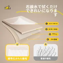 自動膨張式エアマットレス【アウトドア・キャンプ用・持ち運び便利】