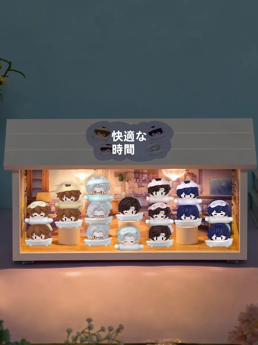 Q版叠叠乐盲盒フィギュア収納ボックス【未定事件簿・惬意时光シリーズ】：居家场景中的静态收藏解决方案