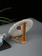 中式 手作り 筍竹プーアル茶架【展示スタンド・禅スタイル・茶室用】