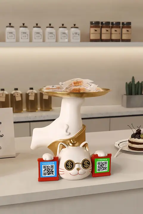 招財猫 装飾品 レジカウンター 開業祝い