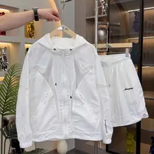 快適なスポーツウェア【夏用・通気性あり・防晒・二部品】（セットアップ対応）