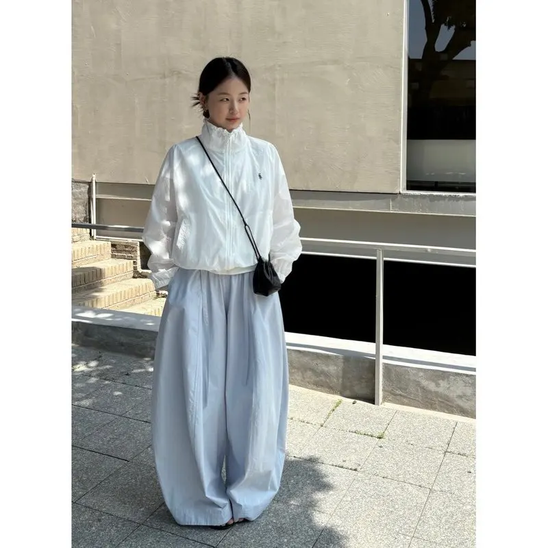 春夏用 ウエストゴム付きカジュアルワイドパンツ：イエベ春 骨格ナチュラルに最適なファッションアイテム