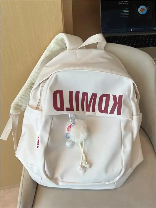 大容量防水原宿風リュック【シンプルデザイン・男女兼用・学生向け】