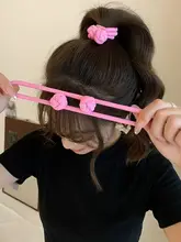 高いポニーテール用 elastisierter ヘアゴム【耐久性・女性用・おしゃれアイテム】