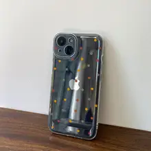 スマホケース シリコン 水玉柄 ソフト iPhone 18 Pro Max 17 XR Android 対応