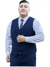 ビジネス用 メンズ ゆったりフィット スーツベスト【大きいサイズ・結婚式用】