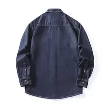 大きいサイズ牛仔ジャケット【ゆったりフィット・カジュアルデザイン・メンズ用】