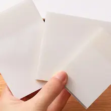 シンプルな透明メモ帳【学生用・はがせる便利メモ】