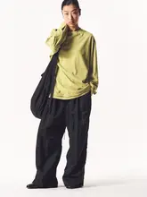 ナイロンプリーツパンツ