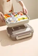 316ステンレス製保温お弁当箱【大容量・仕切り付き・電子レンジ対応・男性用】