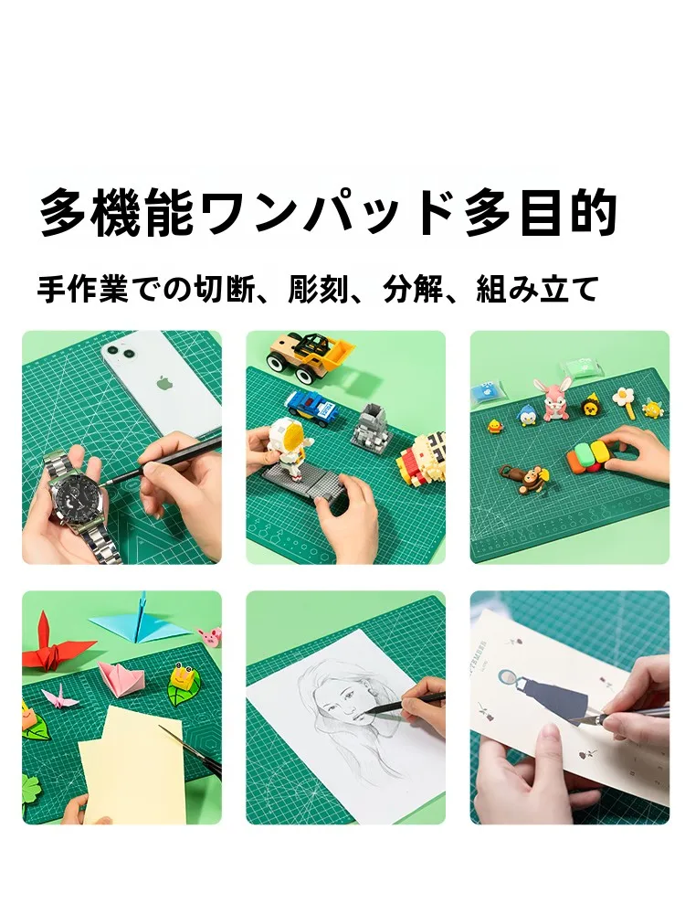 得力手作りカッティングマット：A2・A3・A4サイズでワークスペースを効率化