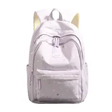 リュック 通学バッグ レディース 星柄 中学生 高校生 おしゃれ 上品 旅行 お出かけ 「U&R」