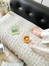 純綿水洗の二重ガーゼソファマット【防滑・サンプル付き】